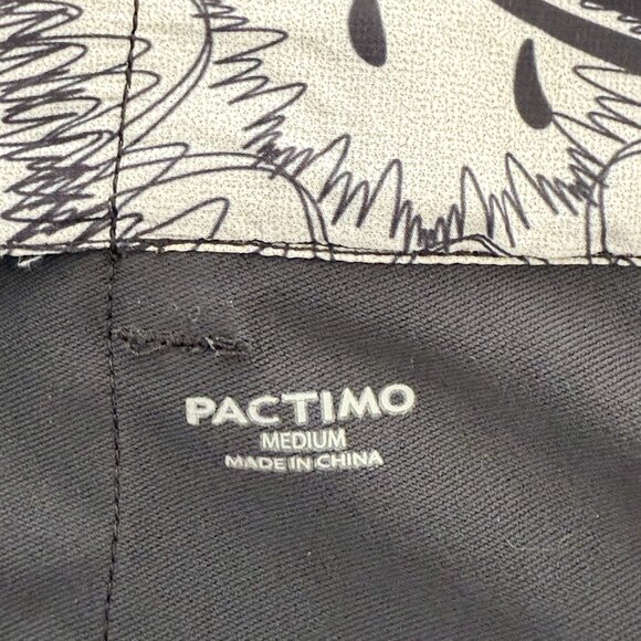 Pactimo Cycling Shorts Men's Medium Black 9" Inseam Adjustable Waist - Picture 7 of 9